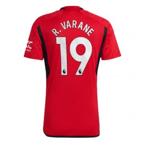 Manchester United Raphael Varane #19 Domaci Dres 2023-24 Kratak Rukavima